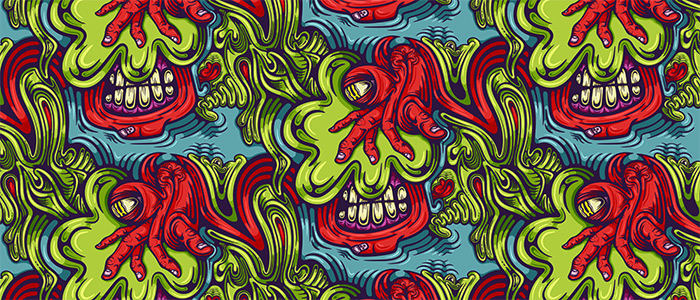 Frustration Lake digital illustration.