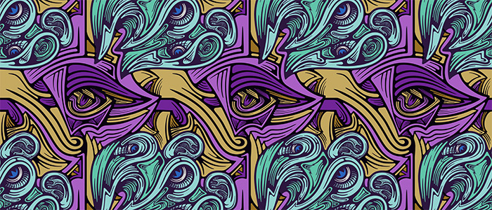 Gumdrop digital illustration.