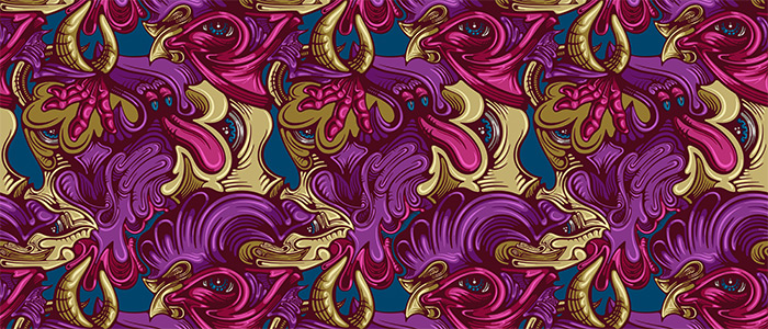 Minotaur digital illustration.