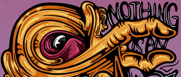 No Absolutes digital drawing.